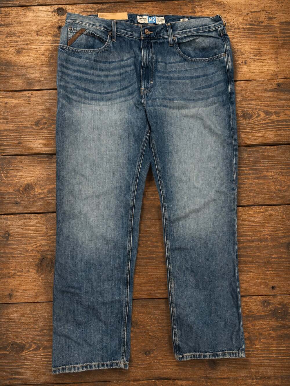 Ariat M2 Legacy Relaxed Boot Cut Jeans Men's 38x32 NWT Medium Wash Western